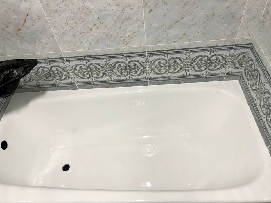 Реставрация ванн Эмалировка Ванной Жидким Мрамором
