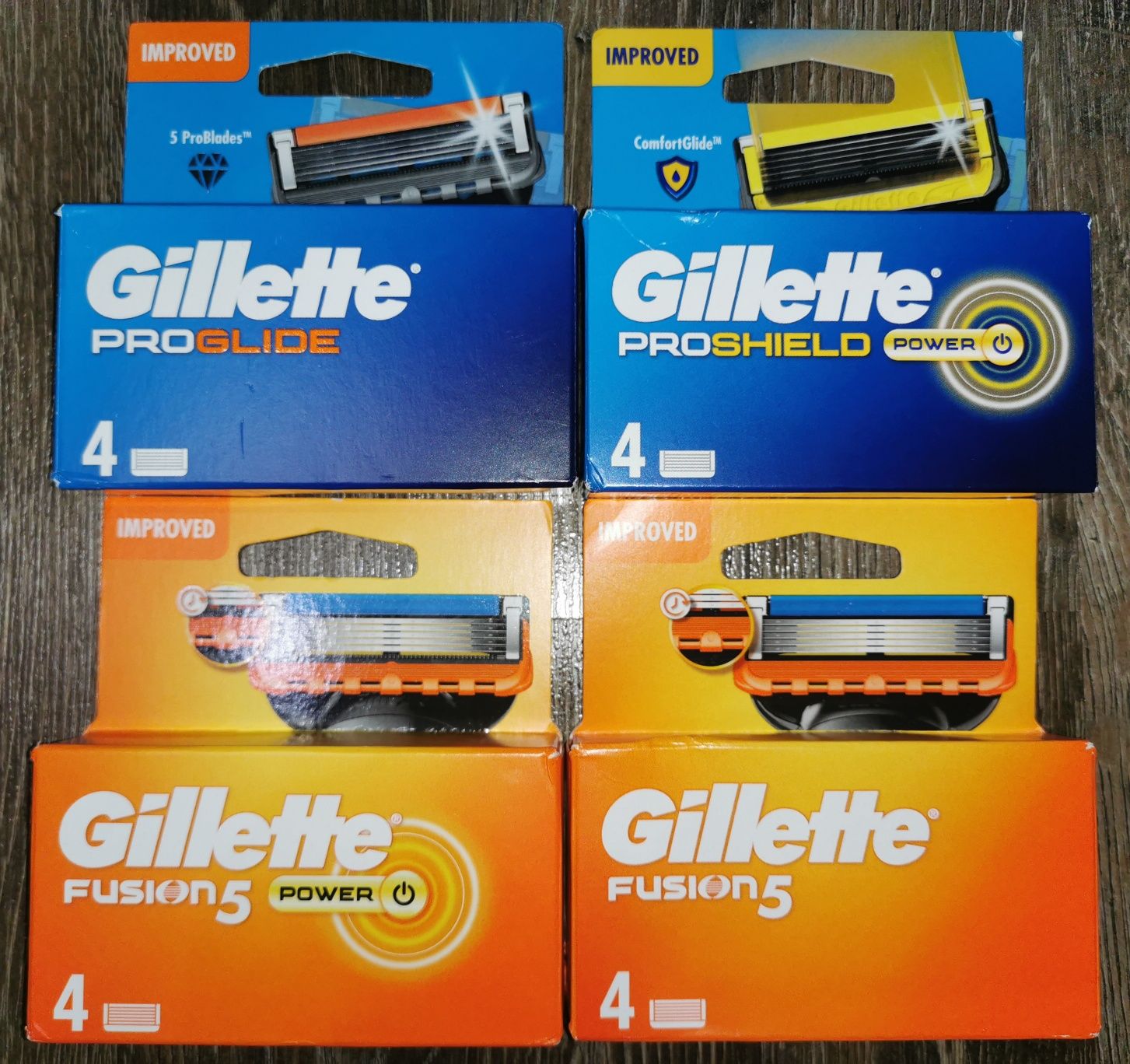 Gillette ножчета за бръснене, Жилет ProGlide, Proshield