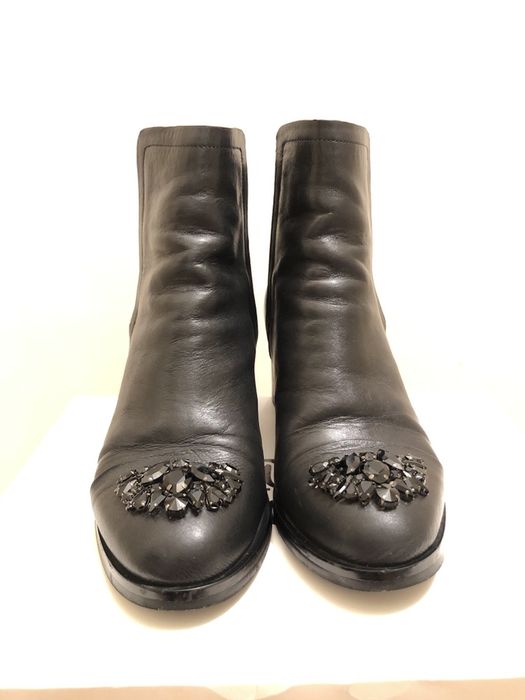 Ботильон демисезон, натуральная кожа