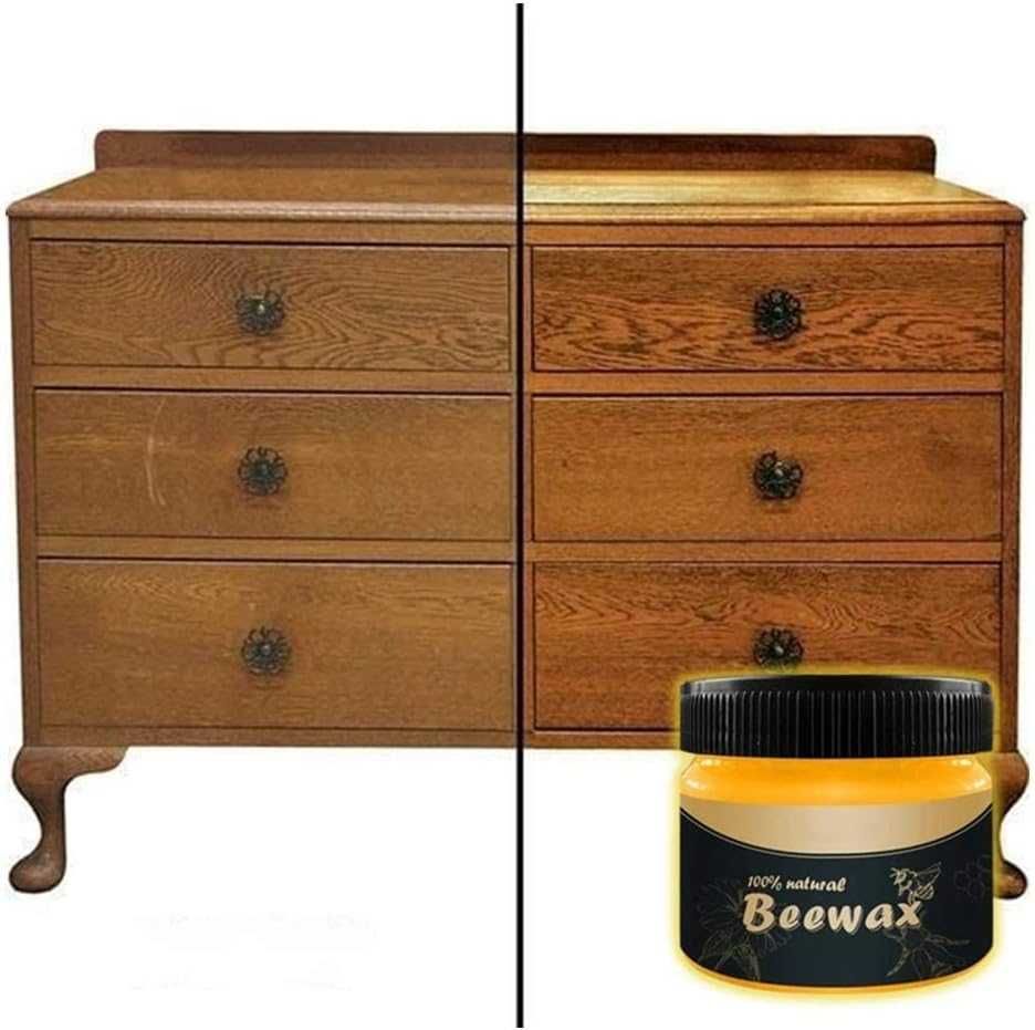 ПРОМО Комплект 2 броя Пчелен восък за дърво BEESWAX