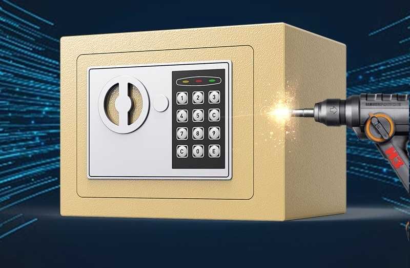 Мини сейф для паодарка/ маленький но прочный сейф