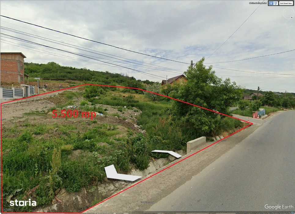 Teren de vânzare 5575mp cu utilități complete