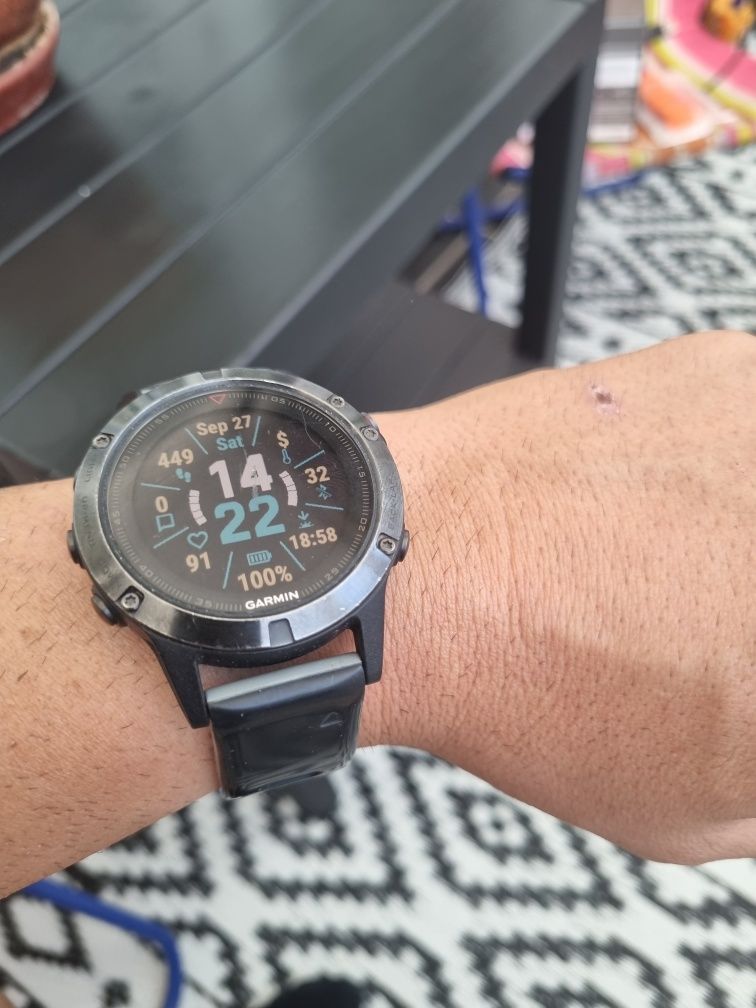 Garmin fenix 5 .