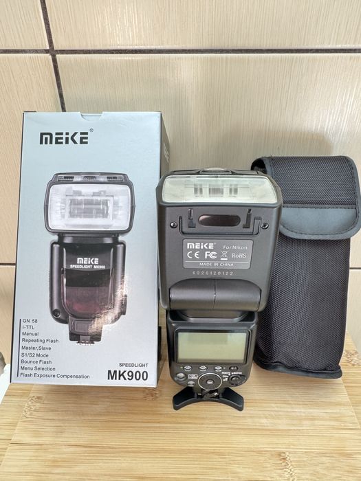Blit pt Nikon MEIKE MK900 ca nou