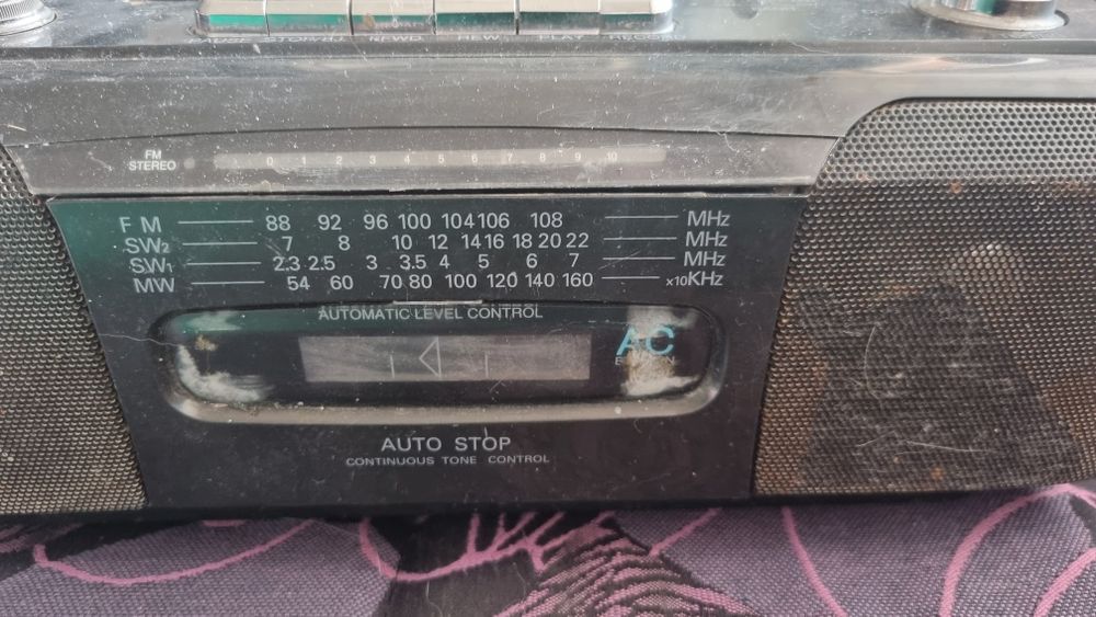 Ретро касетофон.