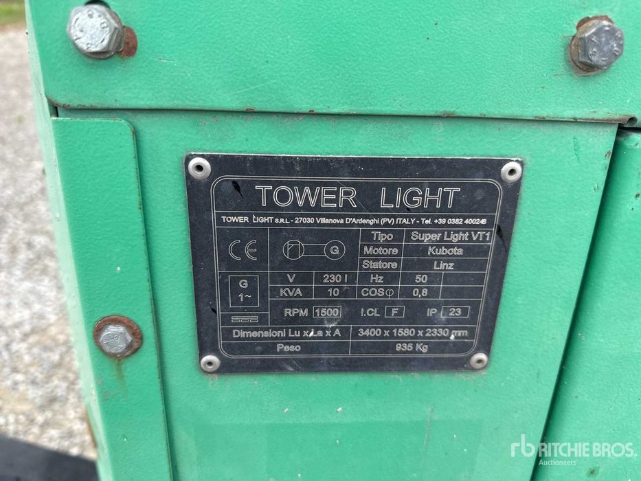 turn de iluminat generator diesel  kubota