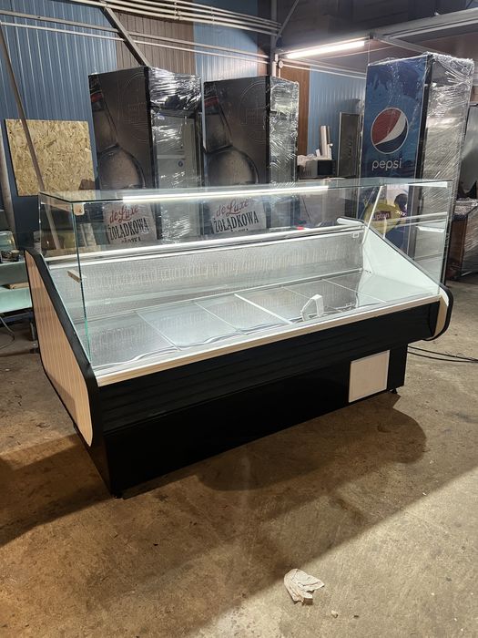 Vitrina orizontala geam drept NOU