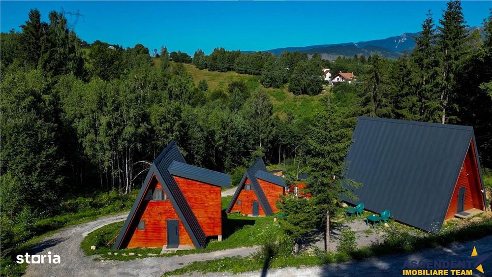 FILM! Ansamblu in circuit hotelier,5.700mp teren,Moieciu,constructie 2