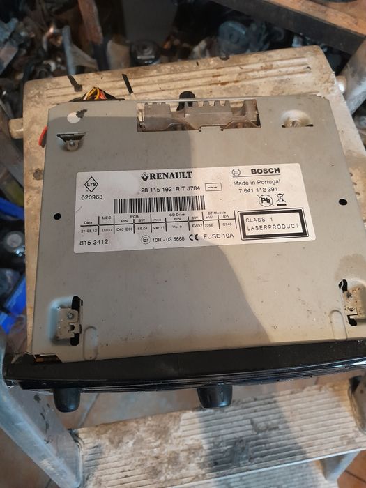 Radio Cd-player Renault Clio 3 Navigatie color TOM-TOM