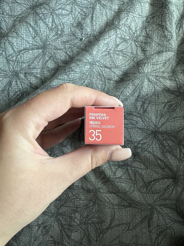 Peripera Ink The Velvet Liquid Lipstick 35 Spring Salmon