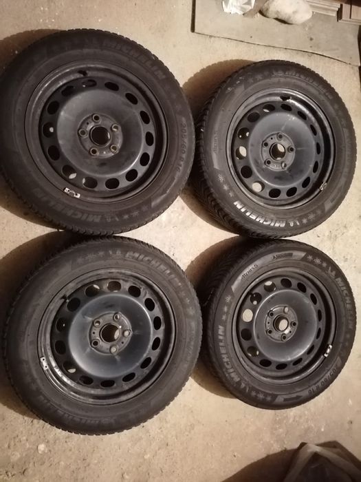Jante de tabla Audi A3 + cauciucuri de iarna