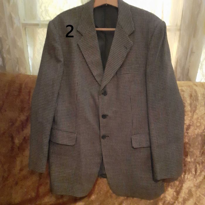 Мъжки  сака от вълнен плат