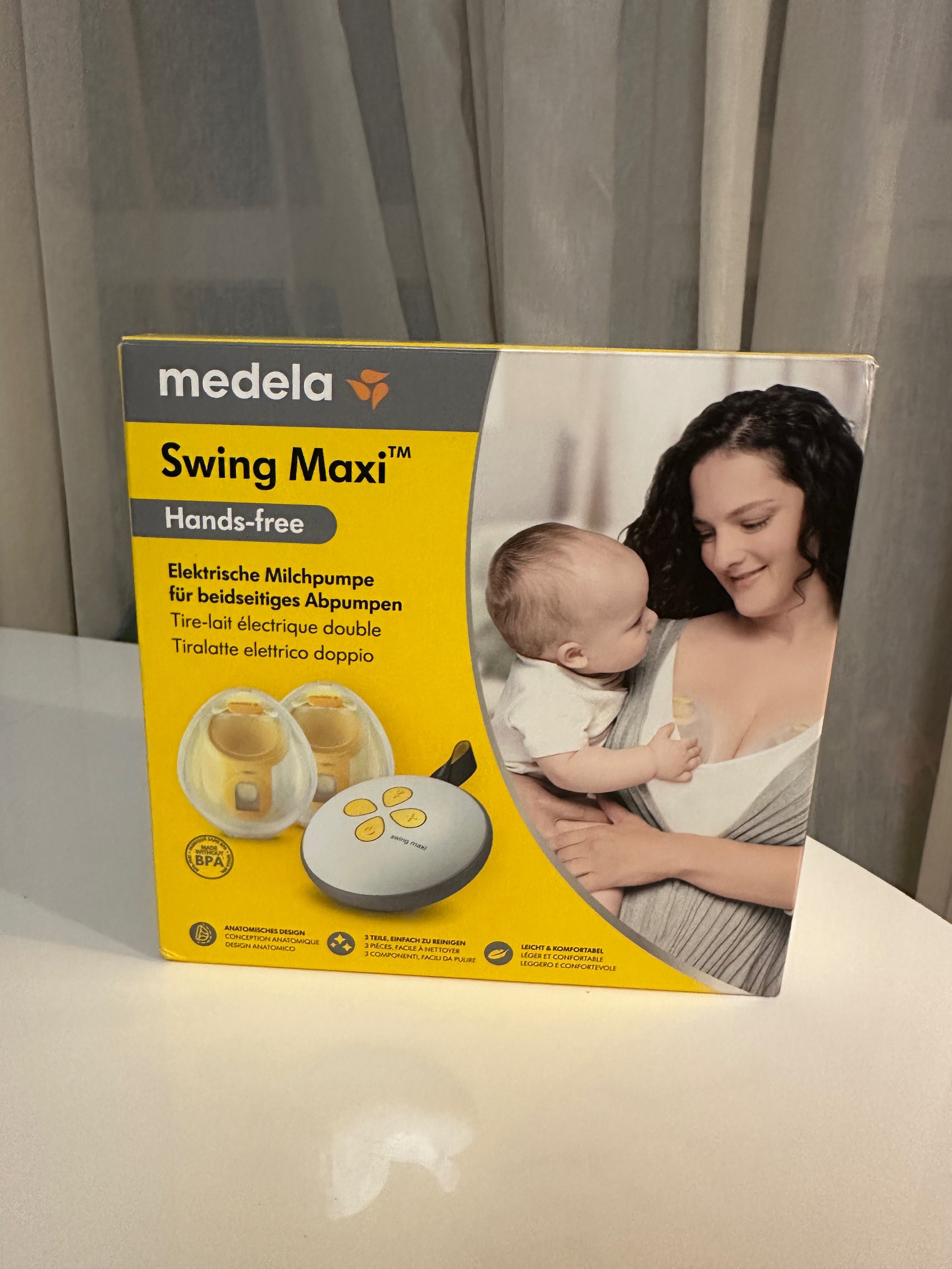 електрическа помпа за кърма Medela Swing Maxi Hands-Free