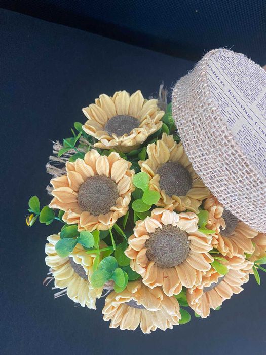 Букет от восък - Слънчогледи