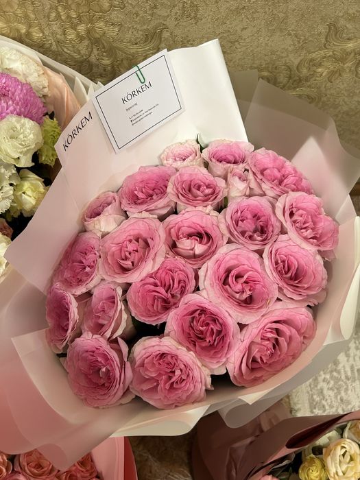 Роза в розовом цвете