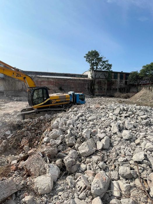 Beton concasat - material umplutura, drumuri, platforme