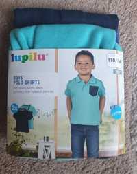 Чисто нови детски блузки с якичка размер 110-116