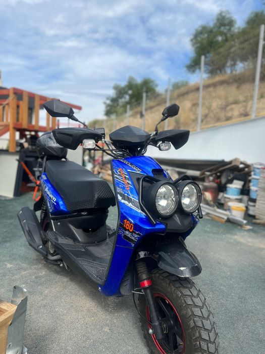 Мопед 2023 фирма arlan 150 кубов синего цвета свежей