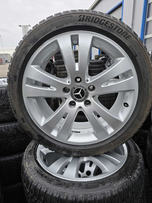 Jante Mercedes W204 C Class Anvelope Iarna Top Bridgestone 225 45 17