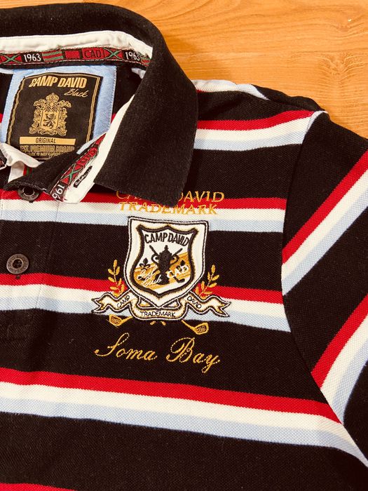 Tricou polo bărbați Camp David L