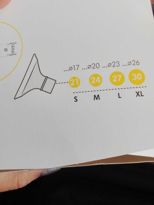 Сет фуния за помпа MEDELA р-р S - 21см + силиконов протектор за зърна