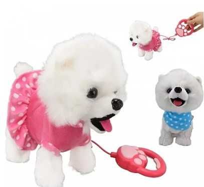 Интерактивно забавно сладко лаещо и ходещо куче Померан