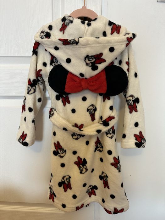 Halat de baie Minnie Mouse H&M 4-6 ani