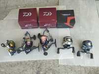 Daiwa, Shimano, piscifun. Макара, спининг, кастинг.