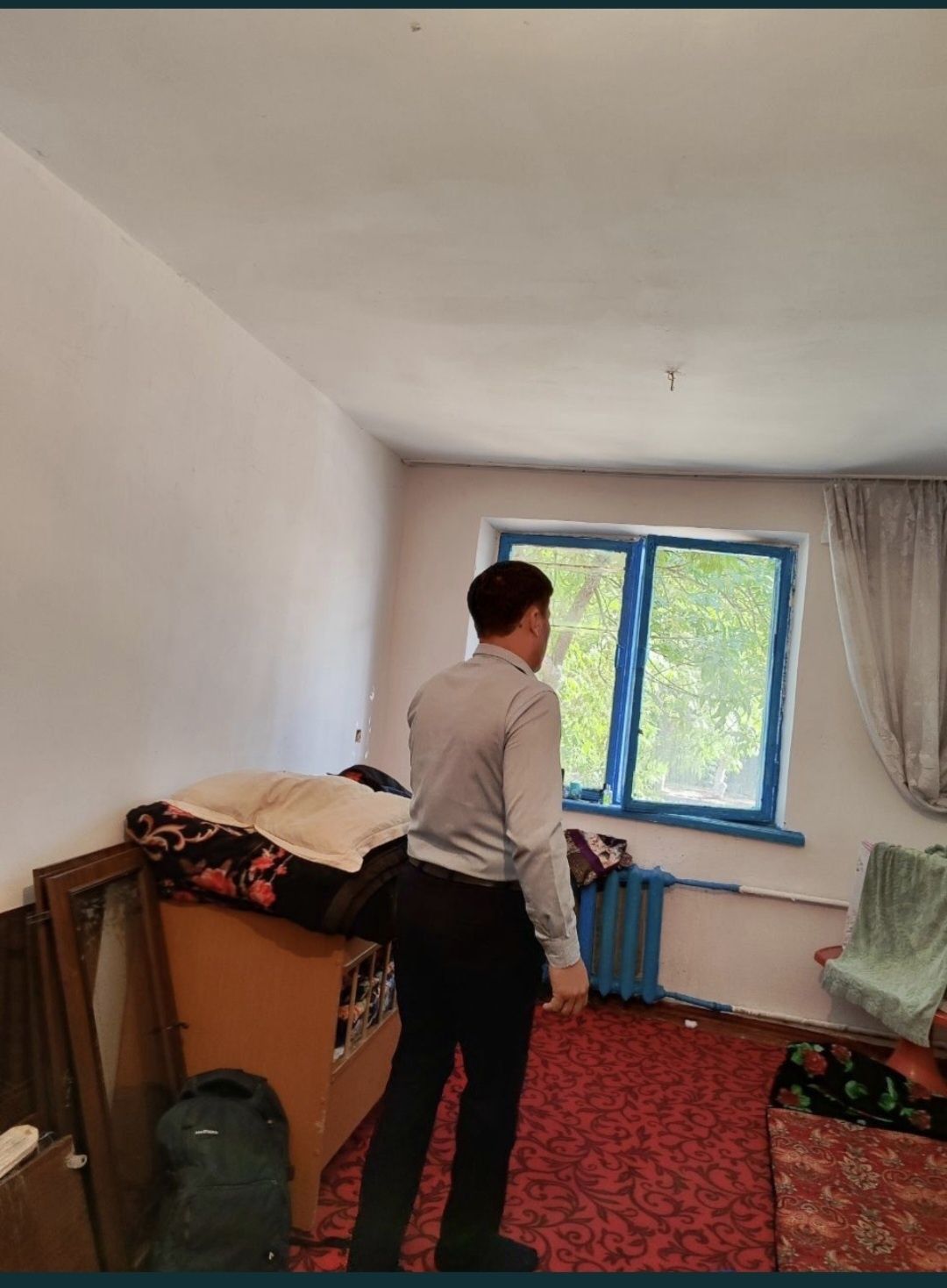 Продаётся 1-комнатная квартира, в бывшем семейном общежитие, Яккасарай