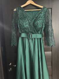 Rochie  de ocazie verde smarald noua