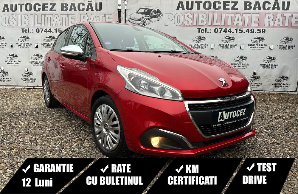 Peugeot 208 An 2019 Benzină 1.2 Euro 6/Navi/Led/RATE/GARANTIE