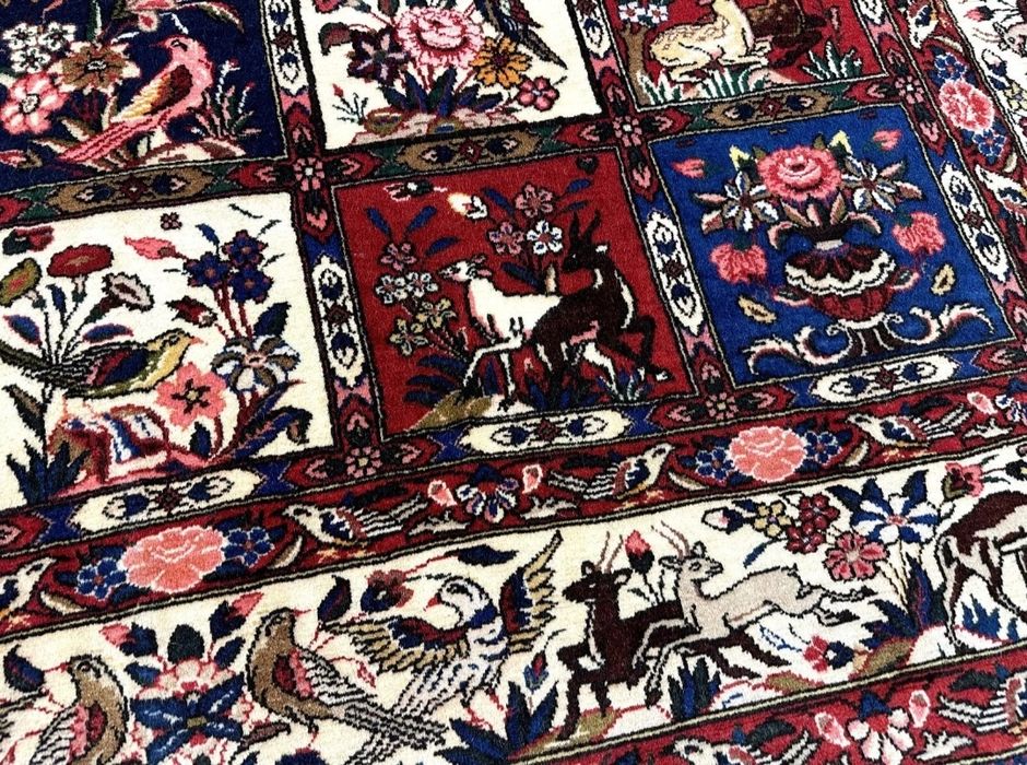 Персийски килим от коркова вълна Sarouk