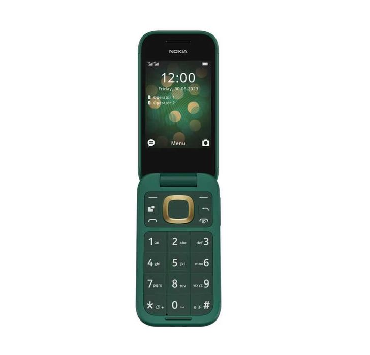 Telefon mobil Nokia 2660 Flip, Dual SIM, 4G, Green