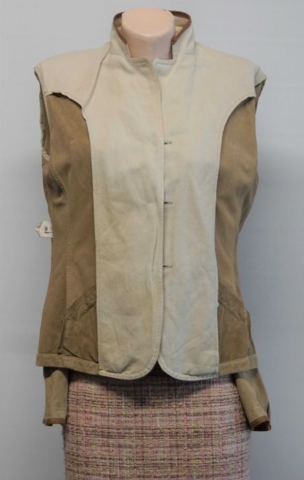 Jacheta Brunello Cucinelli piele intoarsa marimea 46