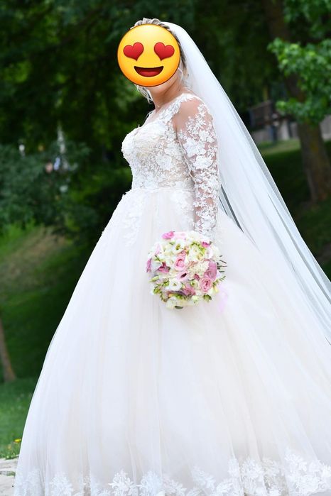 Vând rochie de mireasă