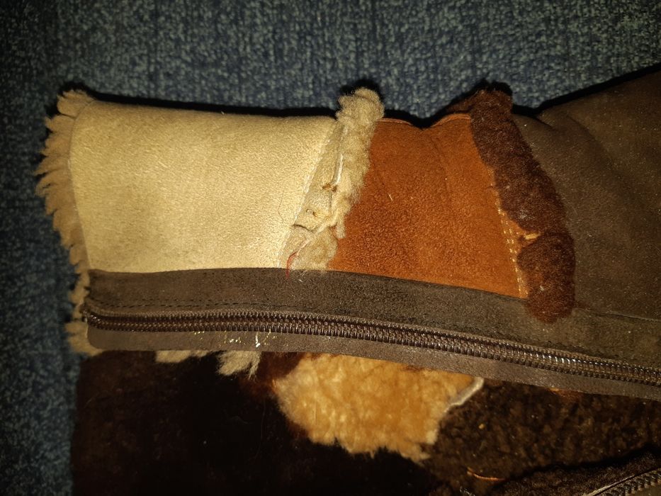 Дубленка натуралка  сапоги унты