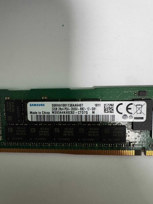 Memorii ram 32gb ddr4 ecc workstation server samsung hynix micron