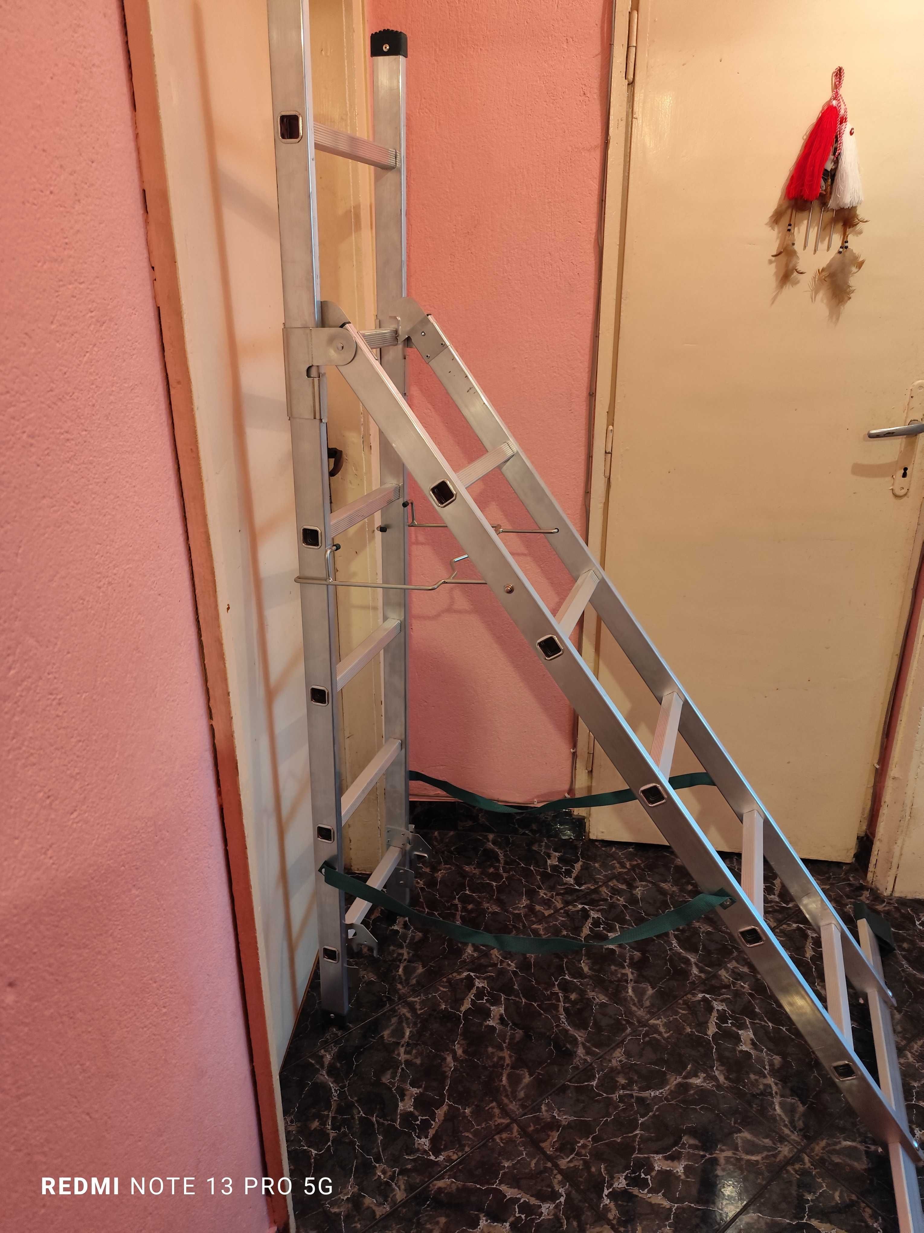 Продавам дуралуминиева  стълба -неупотребявана