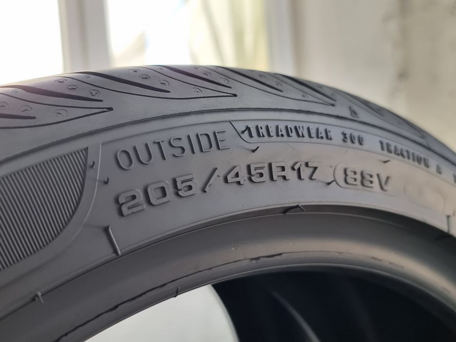 "Dot 23-24" 205/45/17 Sava 2Броя: 200лв 7.8мм като Нови