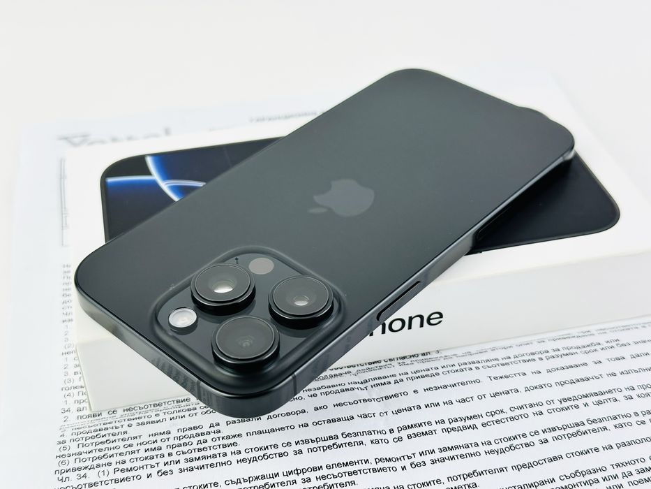 Apple iPhone 16 Pro 512GB Black 97% Батерия! 3г. Гаранция!