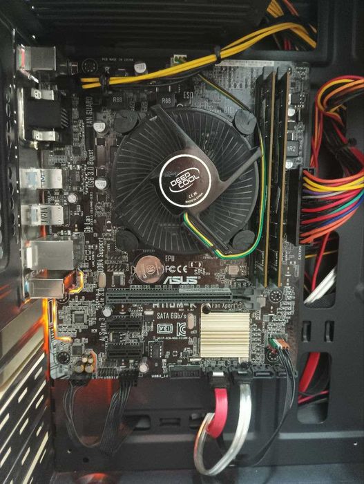 ПК Кейс ASUS H110M-K/ CORE i3-6100/ 8GB DDR4/ 512GB SSD/ AeroCool 500W