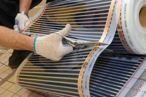 электрический теплый инфракрасный пленочный теплый пол