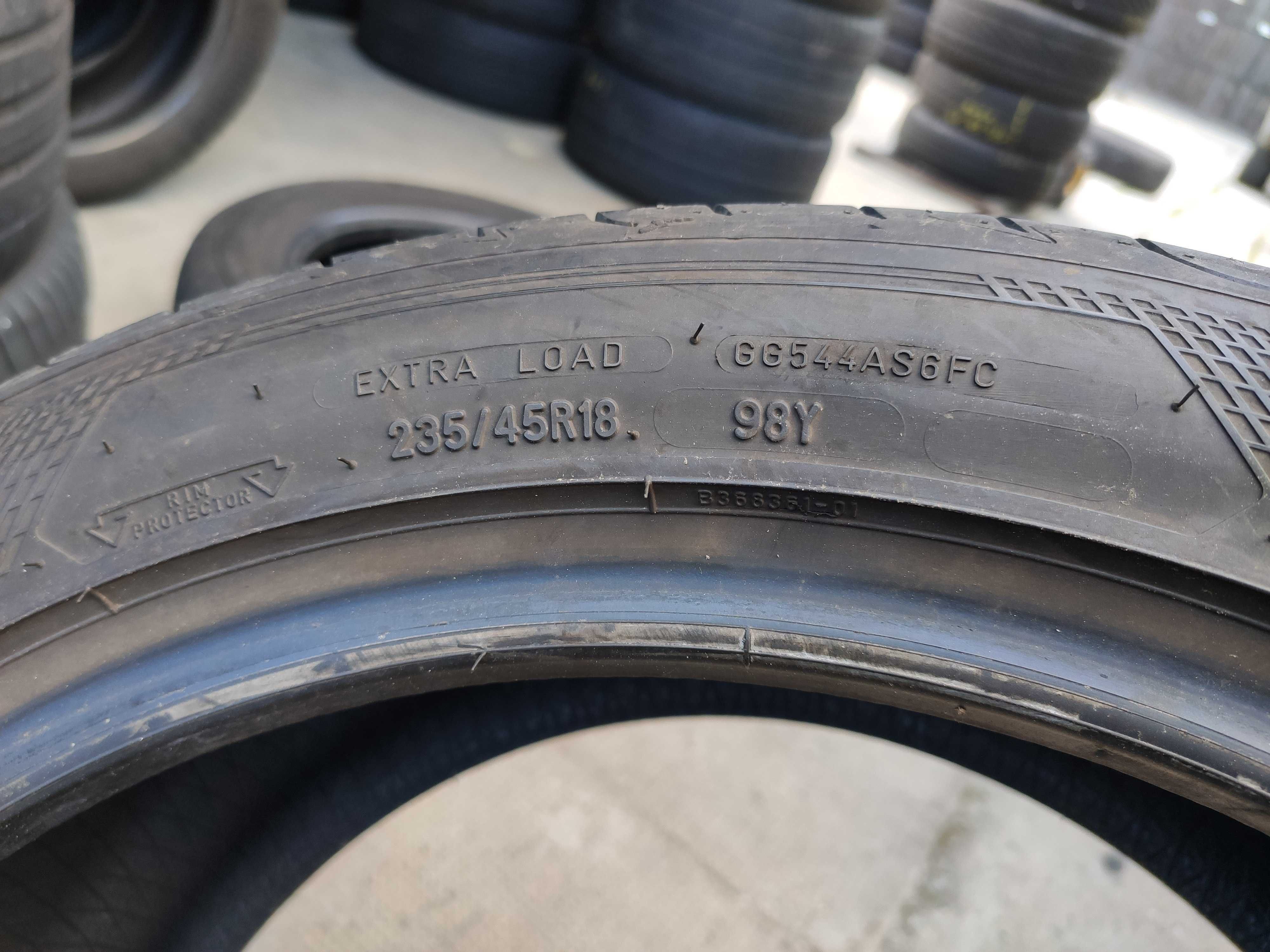 2бр Летни Гуми 235 45 18 - Goodyear - DOT 2021