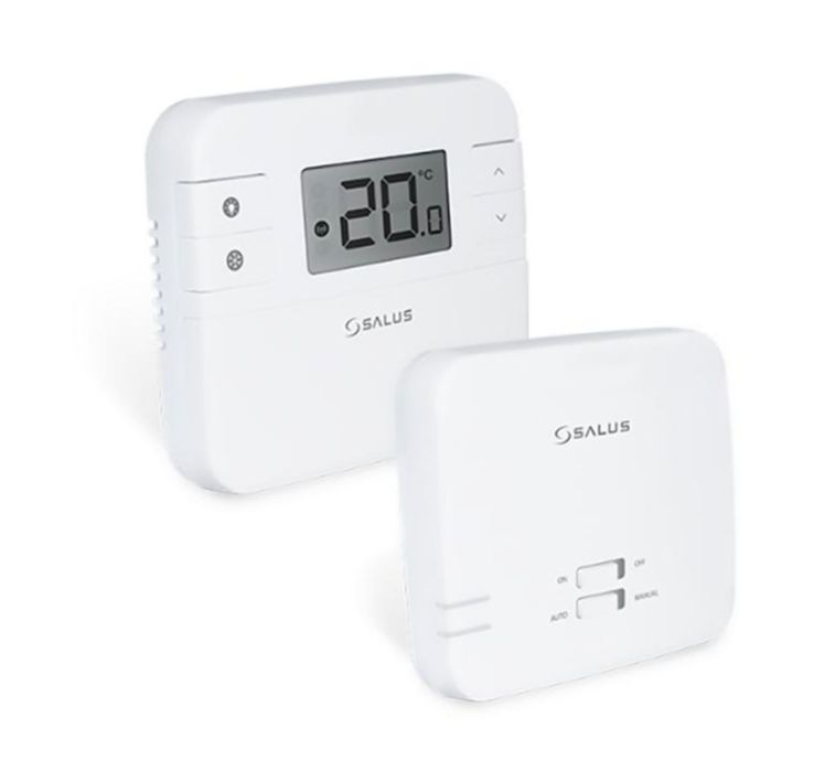 Termostat digital, Salus, RT310 RF, wireless, LCD iluminat, cu baterii