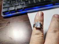 Inel vintage argint cu cristal