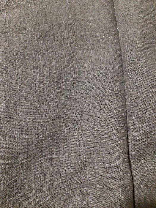 Автентичен ръчно тъкан черен плат за шопски литаци