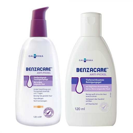 Овлажняващ крем 120мл Benzacare Hautberuhigende Feuchtigkeitspflege