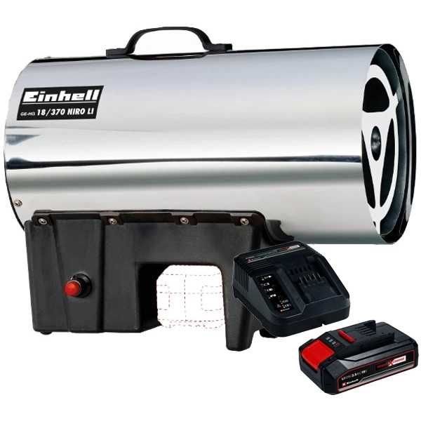Einhell GE-HG 18/370 Niro Li PXC + Set 1 acumulator si incarcator
