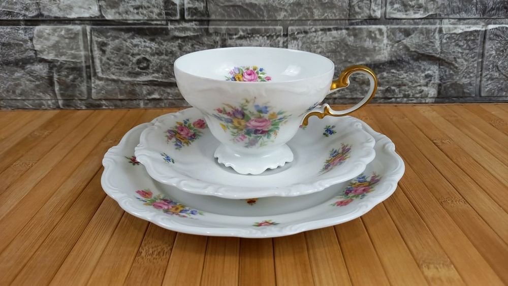 Rosenthal Pompadour - Сервиз за 6 човека за кафе или чай и храна