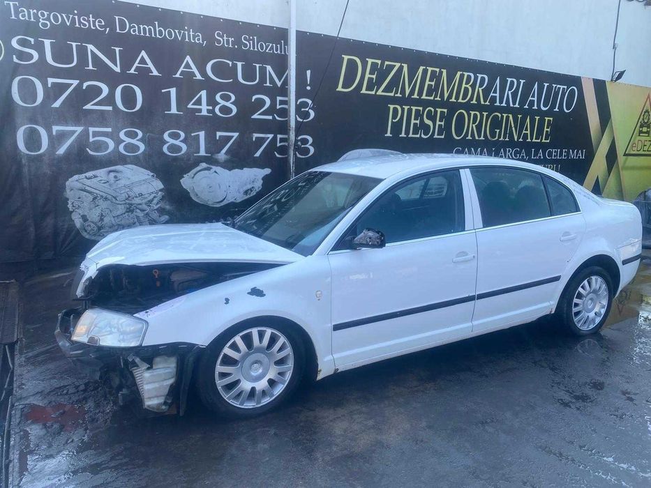 dezmembrez skoda superb 1 cod motor BSV cod cutie GFL cod culoare 1026